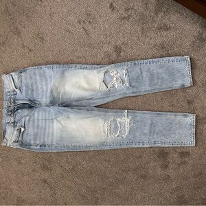 American Eagle Outfitters Light Blue Straight Leg Jeans